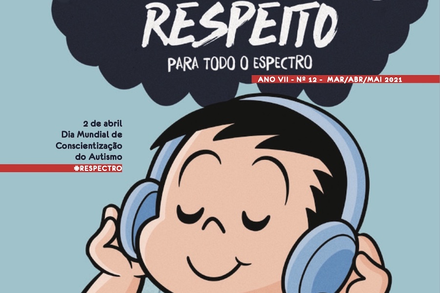 André é capa da Revista Autismo do '2 de abril' — Tismoo